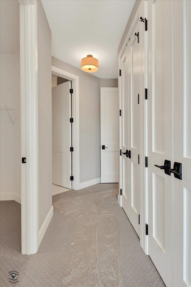 8806 Indiana Harbor Dr, Frankfort, IL 60423 - hall featuring light colored carpet and baseboards