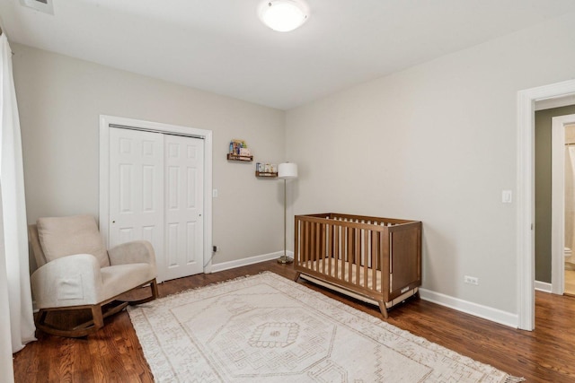 5140 N Albany Ave Unit 1, Chicago, IL 60625 - bedroom with wood finished floors, baseboards, and a closet