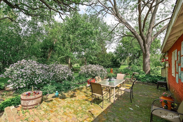 730 E Main St, Amboy, IL 61310 - view of yard with outdoor dining area