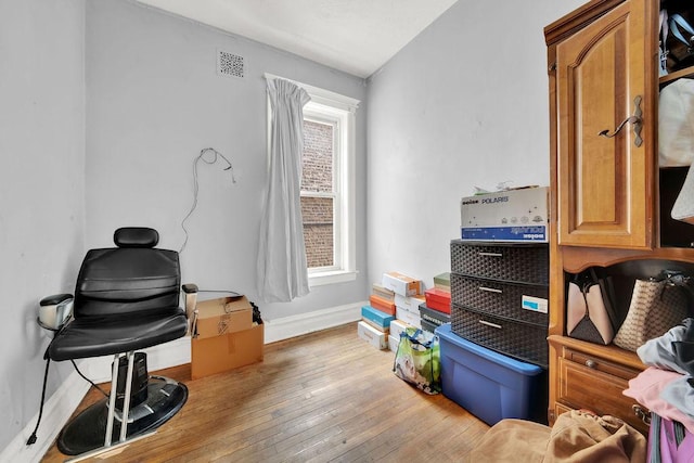 2655 S Millard Ave, Chicago, IL 60623 - office space featuring wood-type flooring and baseboards