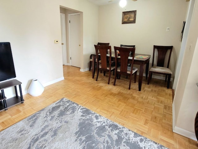 1509 Brown St Unit 11E, Des Plaines, IL 60016 - dining room featuring baseboards