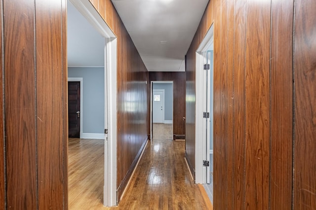 7629 S Green St, Chicago, IL 60620 - hall with wood finished floors and baseboards