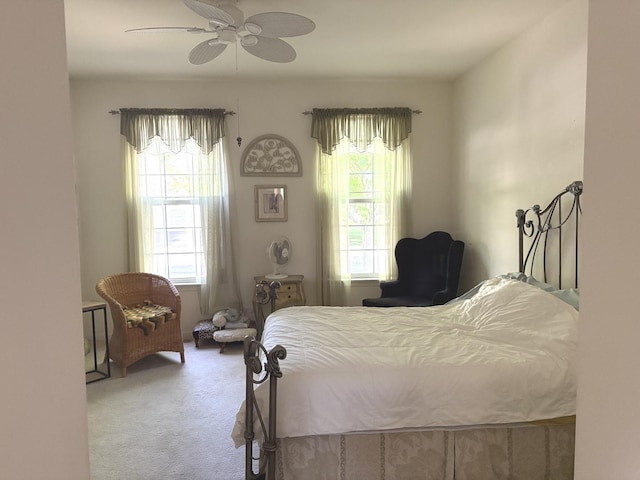 2026 Highbury Ln, Aurora, IL 60502 - carpeted bedroom featuring a ceiling fan