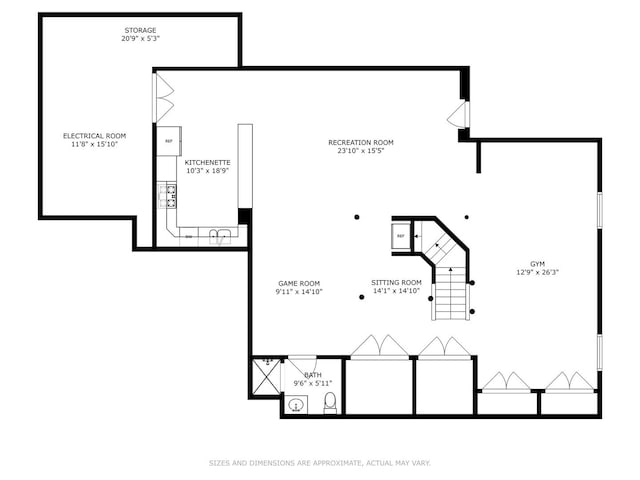 6916 Fieldstone Dr, Burr Ridge, IL 60527 - room layout