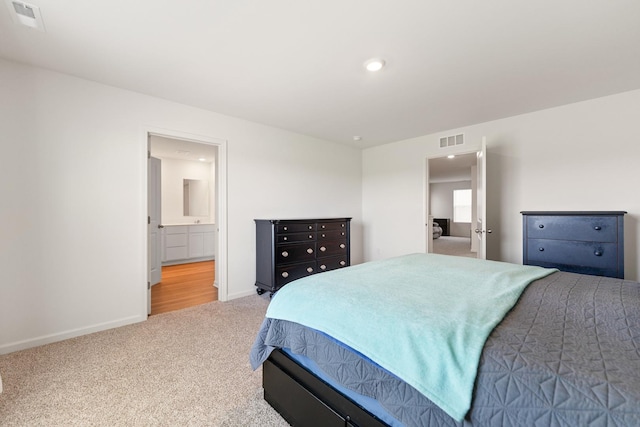 1391 Aspen Ln, Pingree Grove, IL 60140 - carpeted bedroom with recessed lighting and ensuite bath