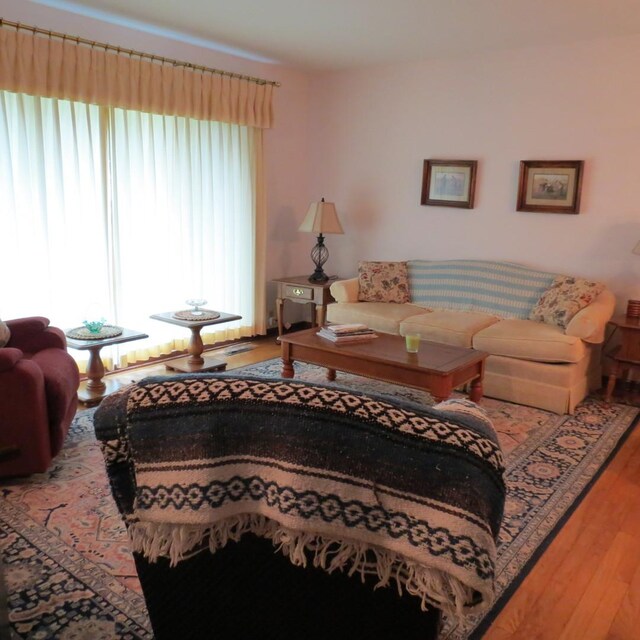 206 Vermont St, Momence, IL 60954 - living room featuring wood finished floors