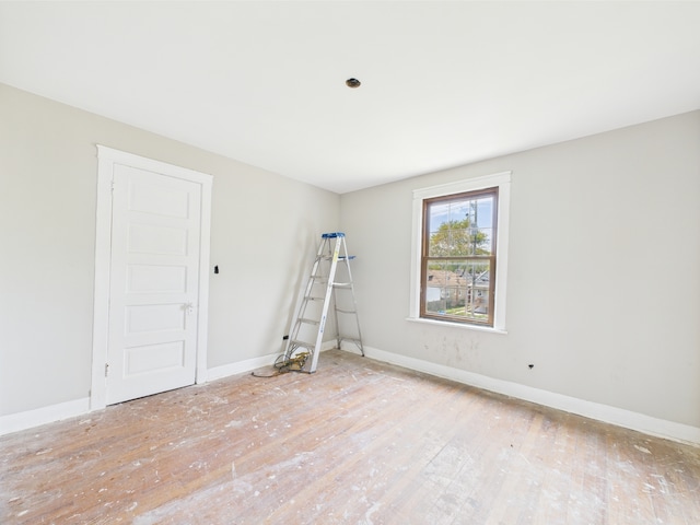 8432 S Sangamon St, Chicago, IL 60620 - unfurnished room featuring wood finished floors and baseboards