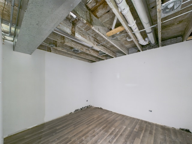 8432 S Sangamon St, Chicago, IL 60620 - finished basement featuring wood finished floors