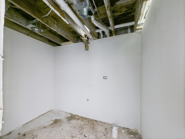 8432 S Sangamon St, Chicago, IL 60620 - view of unfinished basement