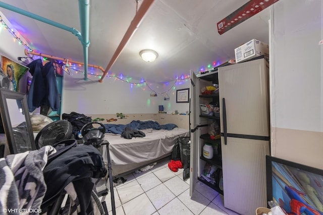 5351 N Kimball Ave, Chicago, IL 60625 - bedroom featuring light tile patterned flooring