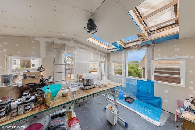 5351 N Kimball Ave, Chicago, IL 60625 - misc room featuring vaulted ceiling