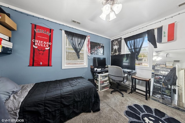 5351 N Kimball Ave, Chicago, IL 60625 - view of carpeted bedroom