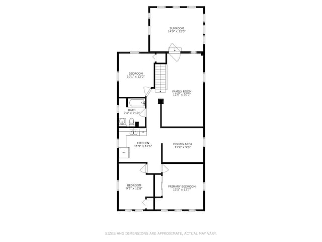 5351 N Kimball Ave, Chicago, IL 60625 - home floor plan