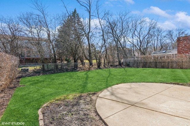 2028 Creekside Dr, Wheaton, IL 60189 - view of yard featuring a patio area