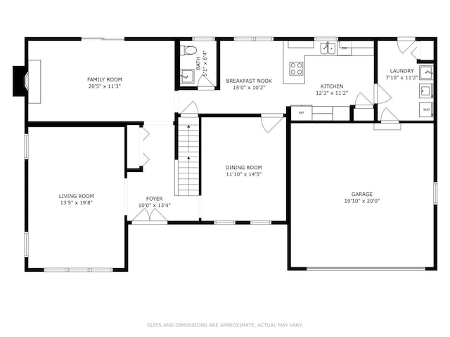 2028 Creekside Dr, Wheaton, IL 60189 - home floor plan