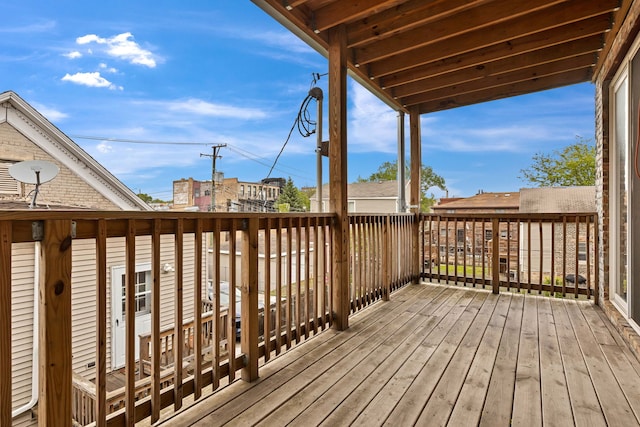 918 W 35th Pl, Chicago, IL 60609 - view of wooden deck