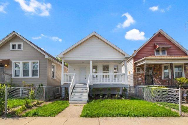 17 E 100th Pl, Chicago, IL 60628 - view of front of home with covered porch