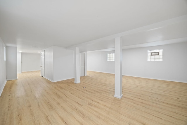 17 E 100th Pl, Chicago, IL 60628 - basement featuring light wood-type flooring and plenty of natural light