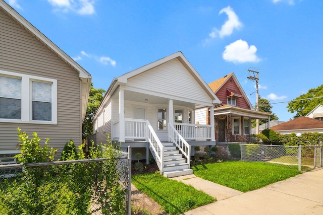 17 E 100th Pl, Chicago, IL 60628 - view of front of house featuring covered porch
