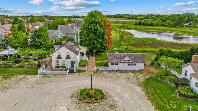 3N369 Lafox Rd, Saint Charles, IL 60175 - aerial view of residential area with a nearby body of water