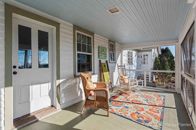 3N369 Lafox Rd, Saint Charles, IL 60175 - sunroom / solarium featuring wooden ceiling