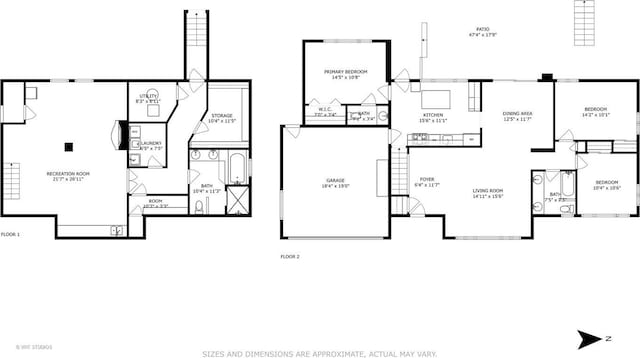 5654 N Manor Ln, Norwood Park, IL 60631 - view of floor plan / room layout