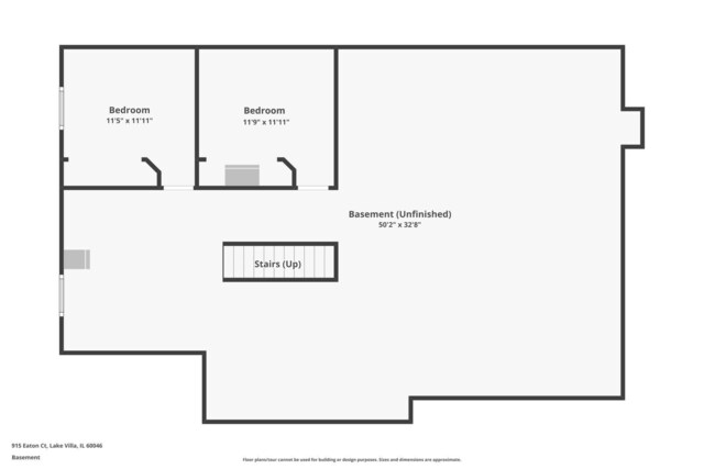 915 Eaton Ct, Lake Villa, IL 60046 - floor plan / room layout