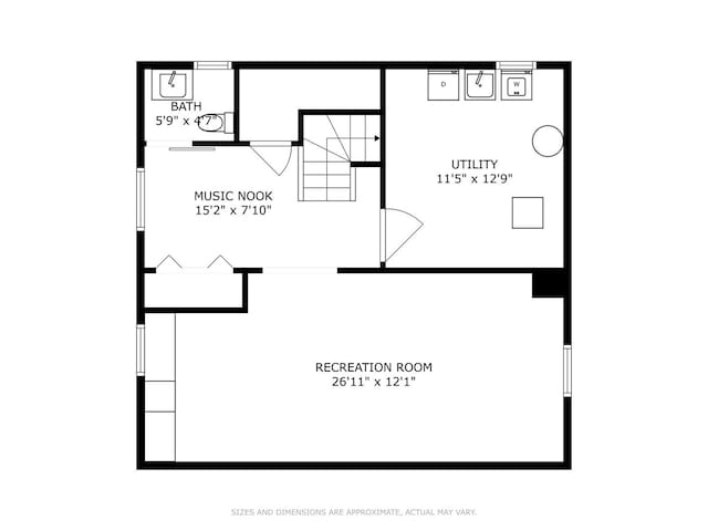 340 S Grant St, Westmont, IL 60559 - room layout