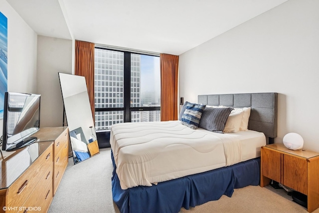 900 N Lake Shore Dr Unit 2906, Chicago, IL 60611 - carpeted bedroom featuring a wall of windows