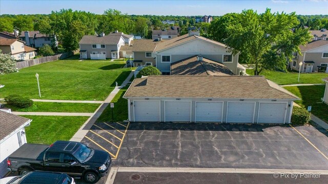 1565 Cornell Pl, Hoffman Estates, IL 60169 - aerial perspective of suburban area