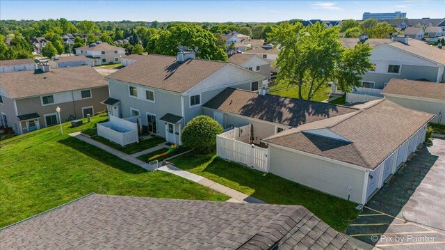 1565 Cornell Pl, Hoffman Estates, IL 60169 - aerial perspective of suburban area