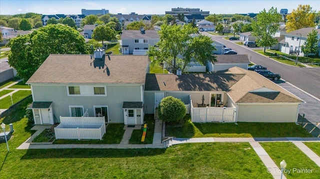 1565 Cornell Pl, Hoffman Estates, IL 60169 - aerial view of residential area