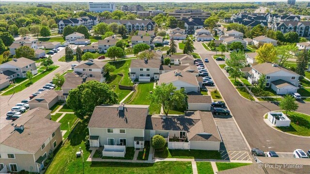 1565 Cornell Pl, Hoffman Estates, IL 60169 - aerial view of property's location with nearby suburban area