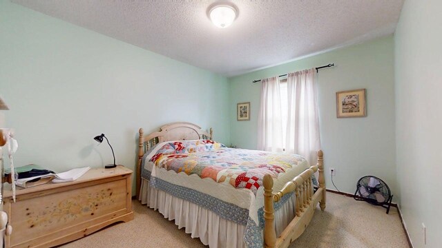 2702 Worcester Dr, Champaign, IL 61821 - bedroom with light carpet and a textured ceiling