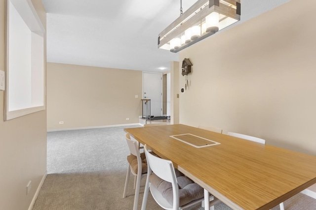 1044 Creekside Ct Unit 2A, Wheeling, IL 60090 - dining area featuring carpet floors and baseboards