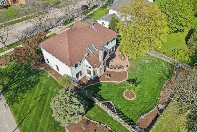 1337 E Thacker St, Schaumburg, IL 60173 - aerial view of property and surrounding area