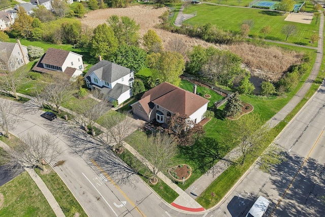 1337 E Thacker St, Schaumburg, IL 60173 - aerial perspective of suburban area