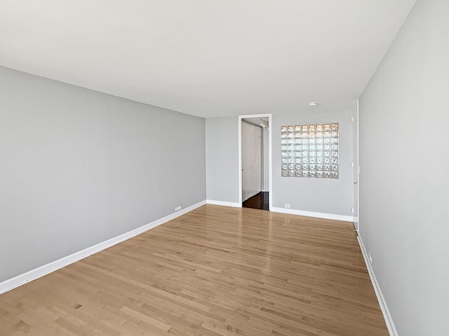 505 N Lake Shore Dr Unit 4105, Chicago, IL 60611 - spare room with light wood-type flooring and baseboards