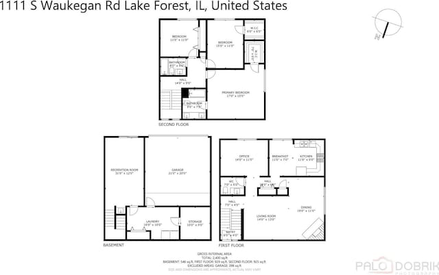 1111 S Waukegan Rd Unit 10, Lake Forest, IL 60045 - home floor plan
