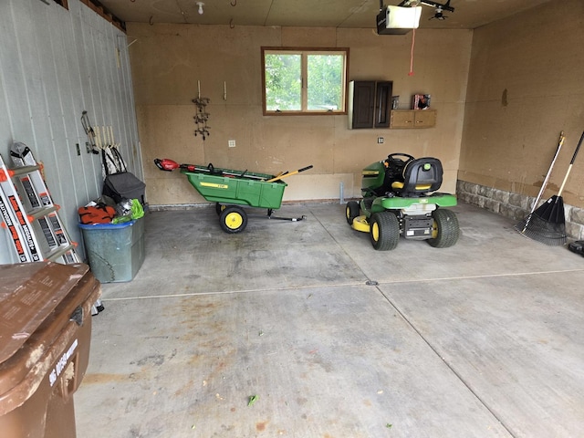1988 S Chana Rd, Chana, IL 61015 - garage with a garage door opener