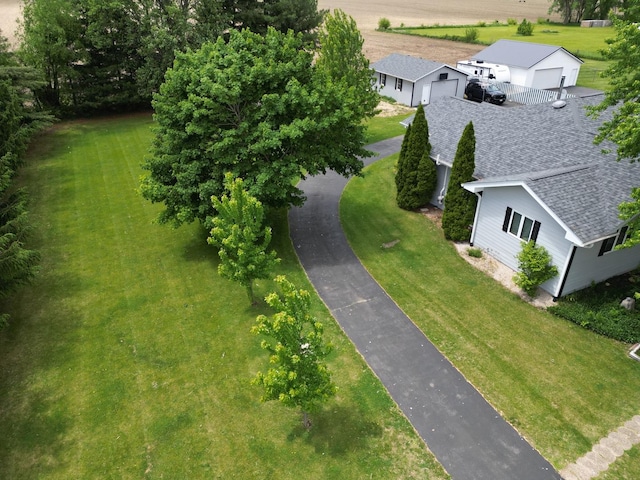 1988 S Chana Rd, Chana, IL 61015 - aerial view of property and surrounding area