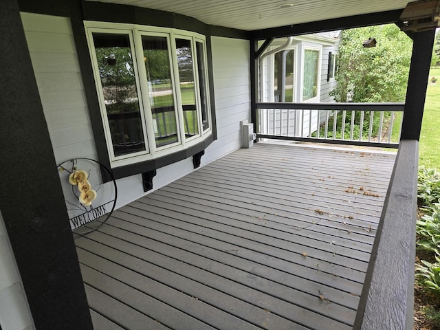 1988 S Chana Rd, Chana, IL 61015 - view of wooden deck