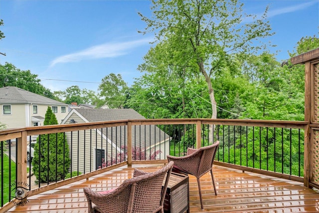 616 E Hillside Ave, Barrington, IL 60010 - view of wooden deck