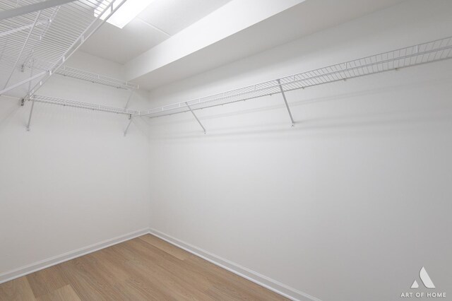 3940 W Bryn Mawr Ave Unit 403, Chicago, IL 60659 - spacious closet with light wood finished floors