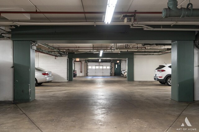 3940 W Bryn Mawr Ave Unit 403, Chicago, IL 60659 - view of parking garage