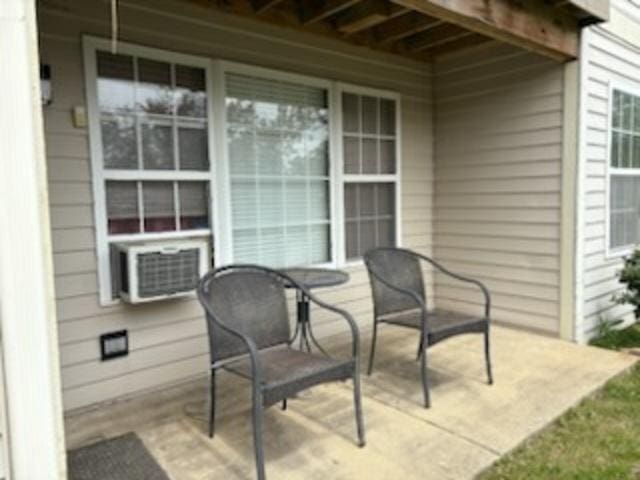 1127 N Red Oak Cir Unit 2, Round Lake Beach, IL 60073 - view of patio with cooling unit