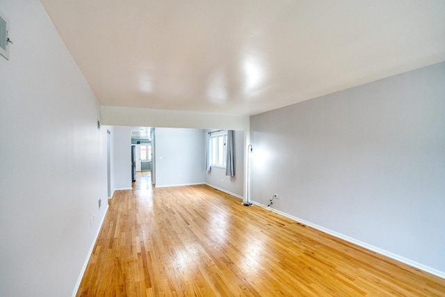 5416 N Neva Ave, Chicago, IL 60656 - spare room featuring light wood-style floors and baseboards