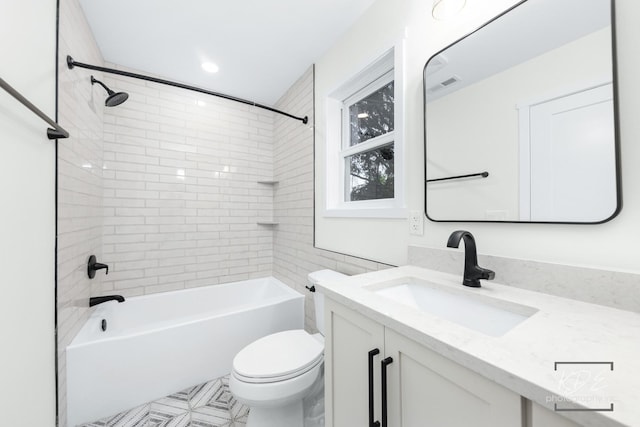 715 N Brainard St, Naperville, IL 60563 - full bathroom with vanity and shower / bath combination