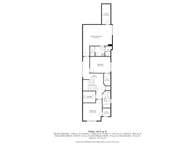 715 N Brainard St, Naperville, IL 60563 - view of floor plan / room layout