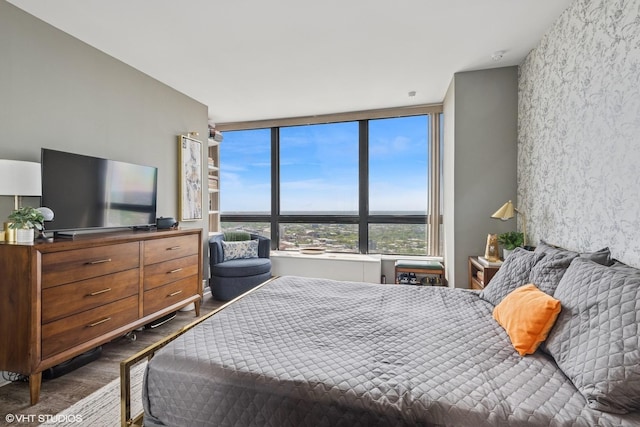 5415 N Sheridan Rd Unit 5011, Chicago, IL 60640 - bedroom with wood finished floors